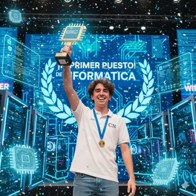 Primer puesto en campeonato nacional de informatica